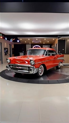 1957 Chevy Bel Air | The Most Stunning Classic American Muscle Car Ever #classicchevrolet #chevyss