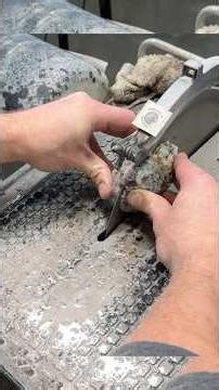 Amazing crystal formation in cut geode!