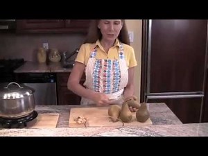 Thanksgiving Celebration Feast, Chapter 6: Poached Pears With Dark Caramel Sauce