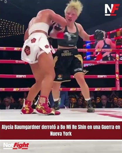 Alycia Baumgardner derrotó a Bo Mi Re Shin en una Guerra en Nueva York