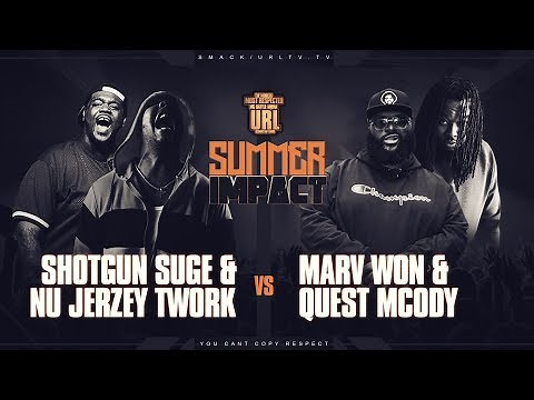 NU JERZEY TWORK X SHOTGUN SUGE VS MARV WON X QUEST MCODY RAP BATTLE | URLTV