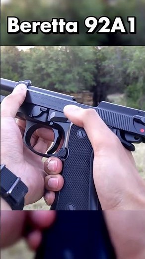 Beretta 92A1, 9mm Luger, Made in Italy