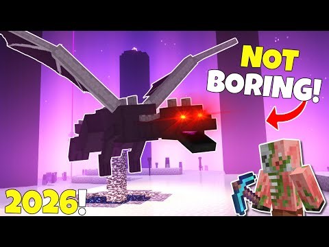 This makes the dragon fight FUN AGAIN in Minecraft!