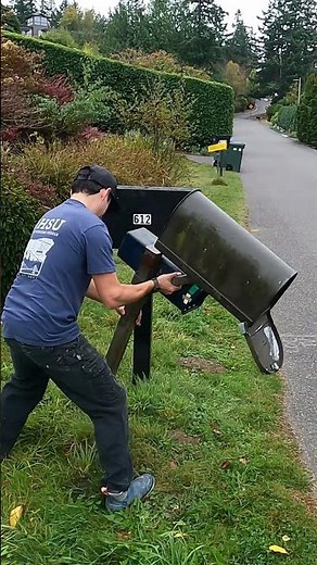 From Wobbly to Solid 💪 Locking Mailbox Upgrade
