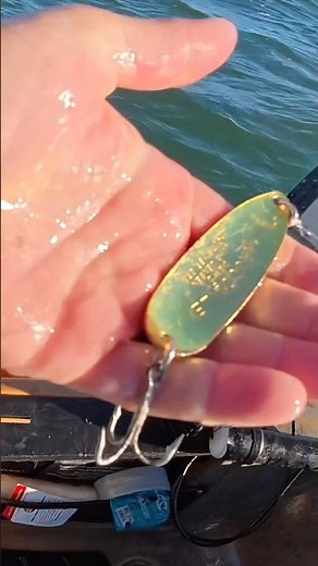 100 Year Old Spoon Still Crushes Fish #fishing