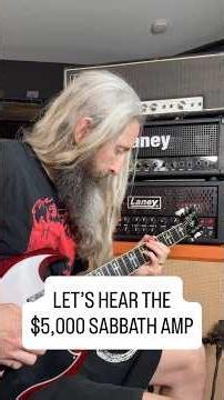 $5K Worth of Sabbath Tone? The Limited-Edition Laney Tony Iommi TI100 #22/50 ✝️