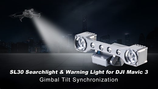  SL30 Dual-Function Drone Light for DJI Mavic 3 Enterprise Powerful...