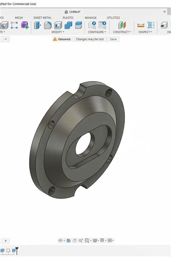 Component of Centrifugal Pump | Fusion 360 3D Modelling Tutorial for beginner | 3D modeling tutorial