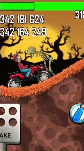 Hill Climb Racing Ghost Level | Horror Night Challenge