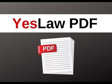 YesLaw PDF Transcript in 3 Easy Steps!