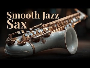 Smooth Jazz Sax ☕ Cozy Café Lounge Music for Relax, Focus & Sleep (10 Hours)