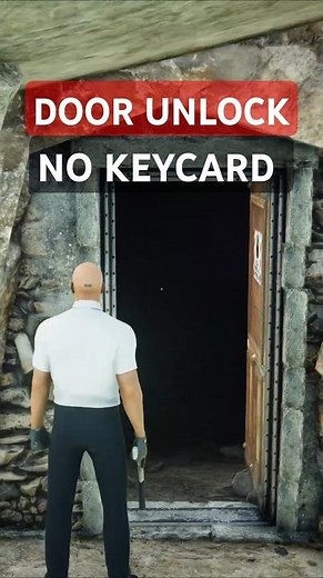Unlock any door - No Keycard Needed (Tutorial) #hitman3 #gamingshorts #gaming