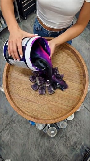 Uniuqe Epoxy Coating on Instagram: "Mixing Steampunk & Galaxy Clock | Out of This World Timepiece ⚙️🌌 #SteampunkClock #GalaxyClock #SteampunkArt #GalaxyArt #CreativeDesign DIYClock HandmadeArt SatisfyingVideo ArtLovers CreativeBuild ViralVideo"