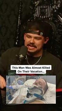 This Man Was Almost Killed On Their Vacation…