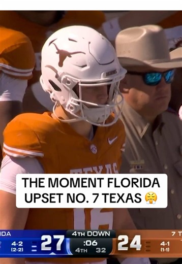 Texas loses in back-to-back weeks 😮 #cfb #texas #florida | Football Game