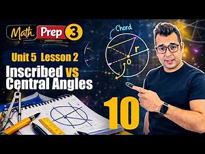 أهم درس في تالتة إعدادي | Inscribed vs Central Angles | Unit 5 Lesson 2