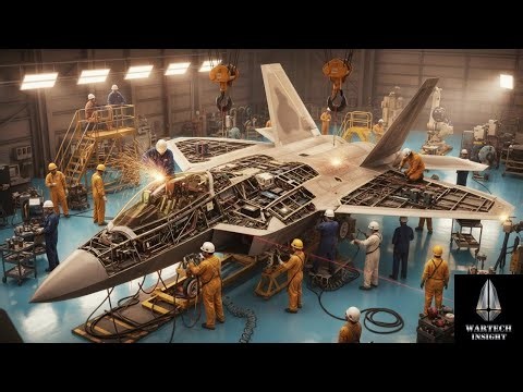 Inside the F-22 Raptor Factory: How the World’s Deadliest Stealth Fighter Is Built.