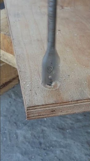 How to Make Large Holes in Wood