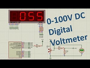 Voltmeter Using PIC MicroController (0-100V)