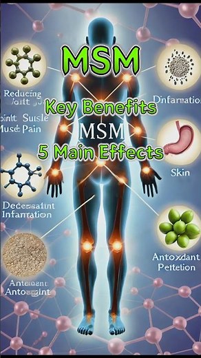 MSM Benefits #msm