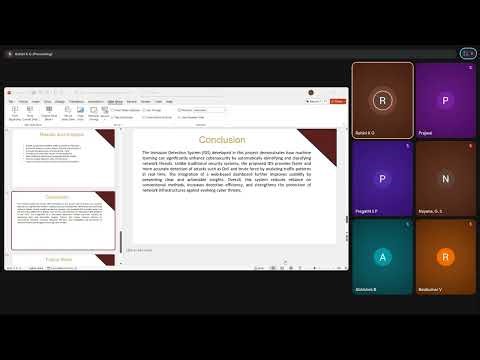 Intrusion Detection System Using MachineLearning | Project Presentation