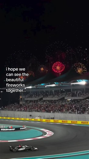 Kembang Api di Grand Prix Abu Dhabi