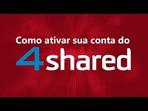 Como ativar conta do 4Shared