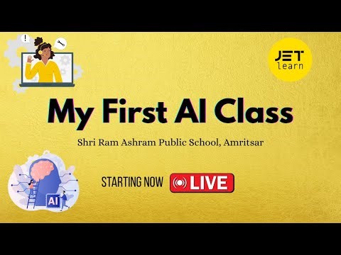My First AI Class - Shri Ram Ashram Public School, Amritsar