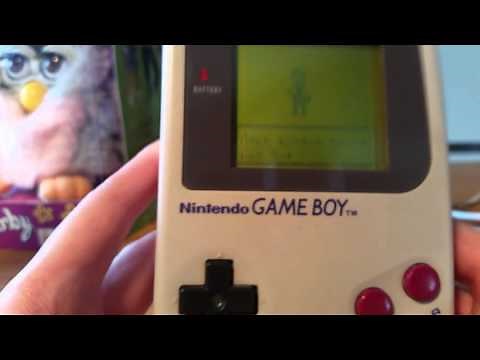 Original Game Boy With Pokemon Red