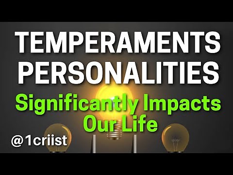 Understanding Our Temperament | Four Types