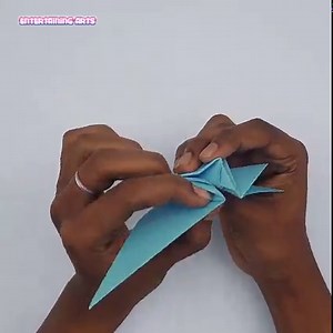 253K views · 5.2K reactions | How to fold origami bat that flapping - Flapping paper toy making ideas - Handmade crafts #PaperBat #Flapping Bat #PaperToy | Entertaining Arts | Facebook