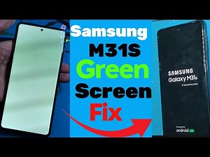 Samsung M31S Green Display Problem Solution 👐/ How To Tix Green Screen Issue in Samsung 😁
