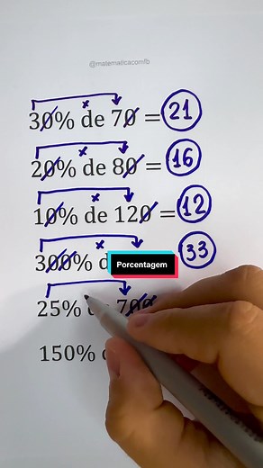 Porcentagem rápida: aprenda matemática básica