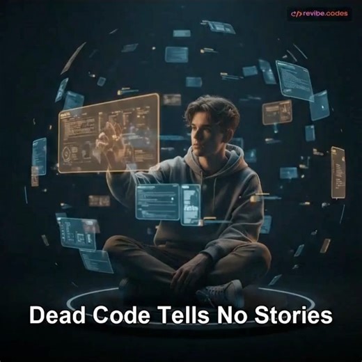 Revibe Codes | Static README files are where documentation goes to die. You inherit a 50k-line codebase and get handed a two-paragraph markdown file... | Instagram