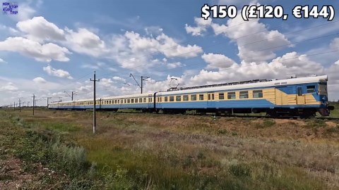 Stepnogorsk: The MOST RANDOM Railway I've Ever Ridden...