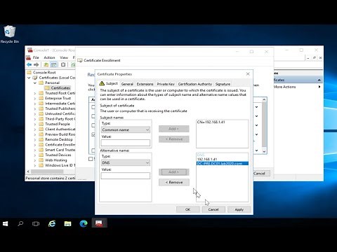 How to generate a self-signed SSL certificate for an IP address