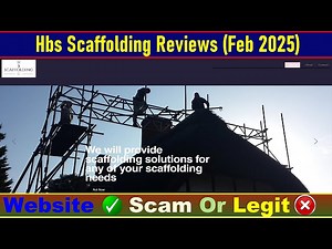 Hbs Scaffolding Reviews Consumer Reports: Check Hbs Scaffolding Is Scam Or Legit?