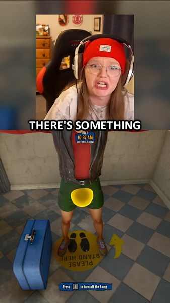 Why did she hide them THERE?!!