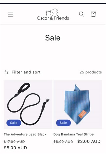 Your pups favourites are up to 60% OFF right now!! Selected styles only - limited stock available. Last chance to spoil your pup for less 🐾 💚 Shop the Oscar and Friends clearance online now. #OscarandFriends #PetAccessories #PetLovers #Sale