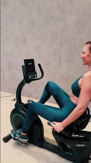 Bike Horizontal GOPER: Conforto Máximo para Pedalar em Casa!