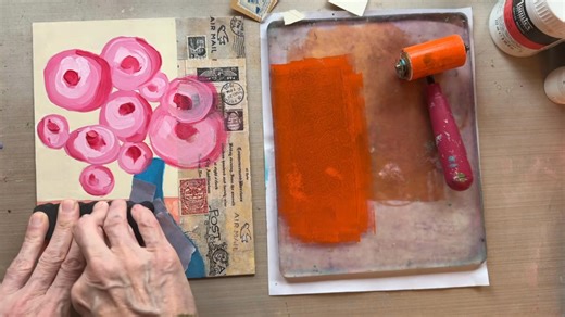 Want to make beautiful mixed media art but don’t know where to start? My Patreon Beginner Lessons give you full-length, in-depth tutorials that guide you through the entire creative process — every layer, every decision, every technique. Perfect for true beginners who want real results. ⬇️ /Link/ | Paper Paintings Collage Artwork