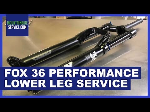 How to do a Fox 36 Performance lower leg service