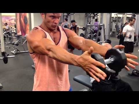 Standing Chest Press David Kimmerle