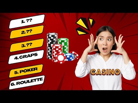 Rank Casino Games: From Worst to Best