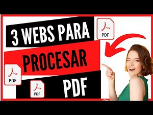 🔥DESCUBRE las 3 MEJORES EDITORES DE PDF ONLINE🔥 gratis sin registrarse (FUNCIONA)🔥🔥