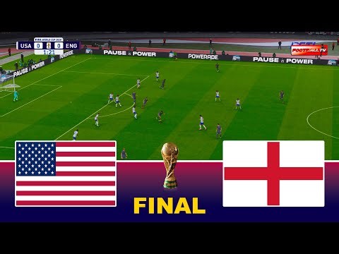 USA vs ENGLAND - FIFA WORLD CUP 2026 FINAL | Full Match All Goals | Pes 21 Gameplay Simulation