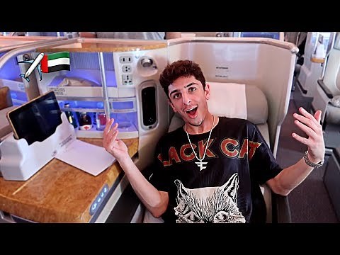 MY INSANE $15,000 AIRPLANE SEAT!! (I'M IN DUBAI)