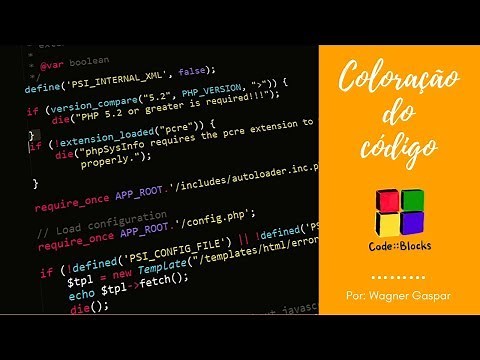 Como alterar a coloração do código na IDE Code Blocks?