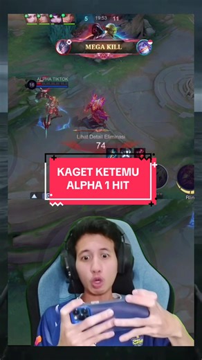 Kaget Ketemu Alpha 1 Hit di Mobile Legends