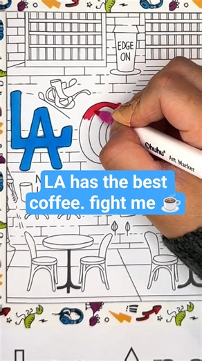 LA Has the Best Coffee Scene (Actually) ☕ | Coloring Los Angeles Café Cultur